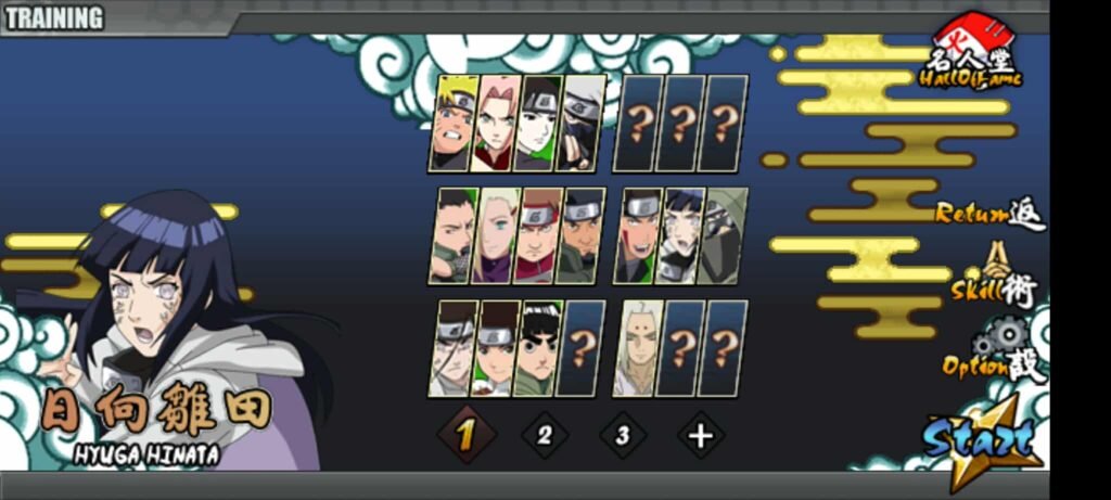 naruto senki mod apk full character